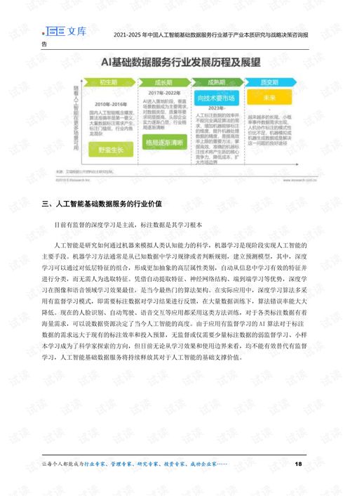 智能賦能，數據先行——2021-2025年中國人工智能基礎數據服務與行業應用集成發展洞察